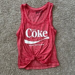 Women’s Graphic COKE Tank Top (L)